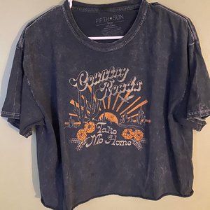 Fifth Sun Women's Grey T-shirt